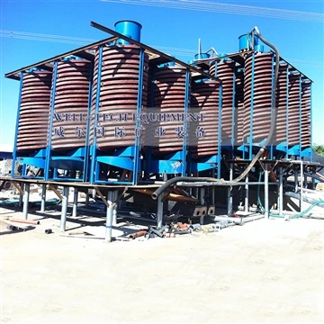 Spiral Chute Spiral Concentrator For Seperation Chrome Tin Tungsten Zicron Si...