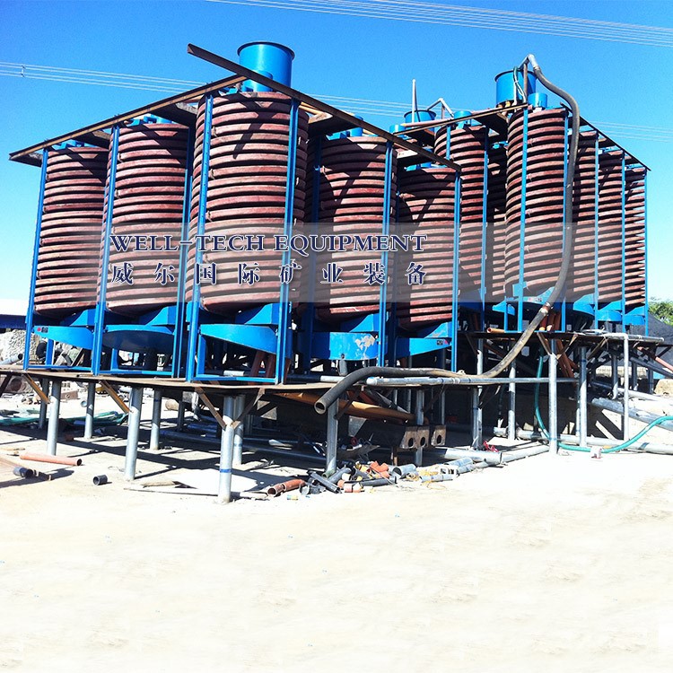 Spiral concentrator Spiral concentrator